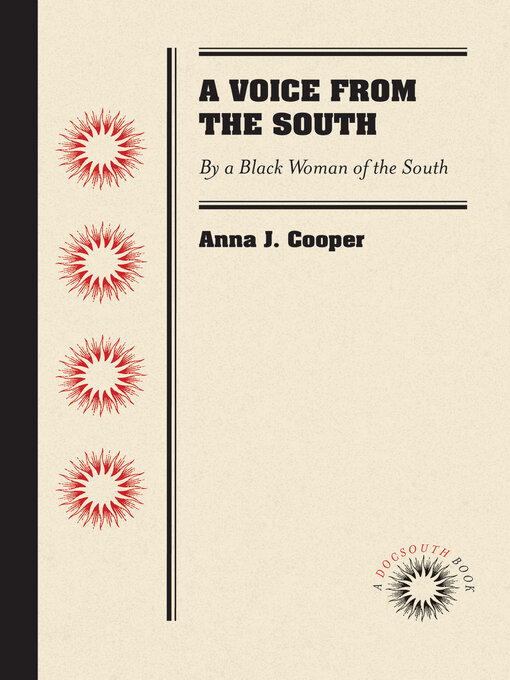 Title details for A Voice from the South by Anna J. Cooper - Available